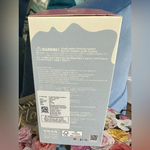 NIB Authentic Pop Mart Exciting Macaron Sea Salt Coconut Labubu Vinyl Pendant - Picture 6 of 12